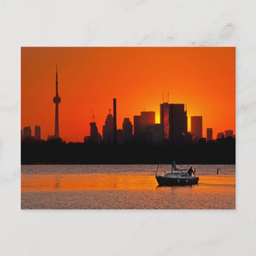 Sunset Sail Postcard