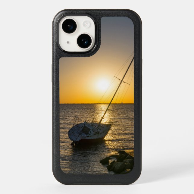 Sunset Sailboat Shipwreck Gulf Breeze FL Otterbox Otterbox iPhone Case (Back)