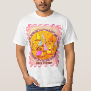 Sunset Sailboats T-Shirt