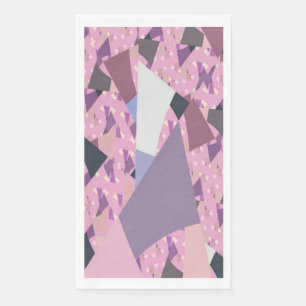 SUNSET SAILS ABSTRACT PAPER GUEST TOWELS