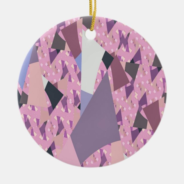 SUNSET SAILS CERAMIC ORNAMENT (Front)