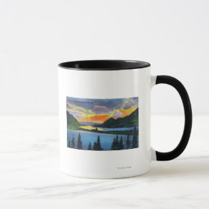 Sunset Scene on the Columbia River Mug