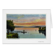 Sunset Scene on the Lake (Front Horizontal)