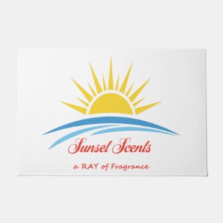 Sunset Scents Logo doormat