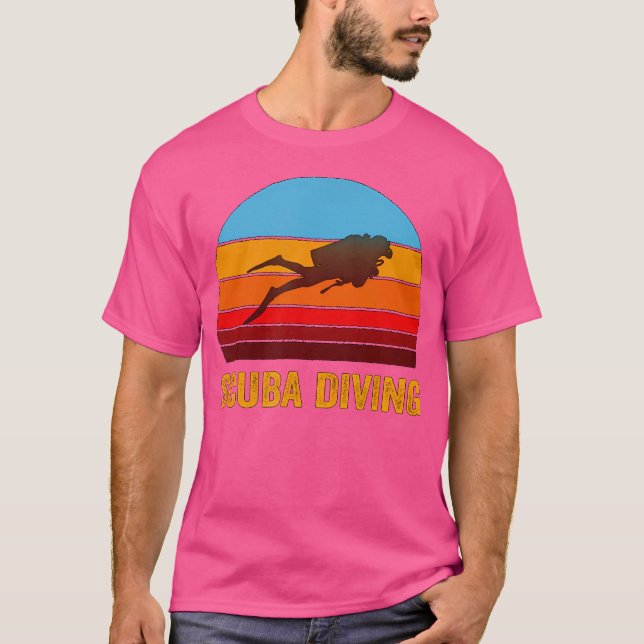 Sunset Scuba Diving T-Shirt (Front)