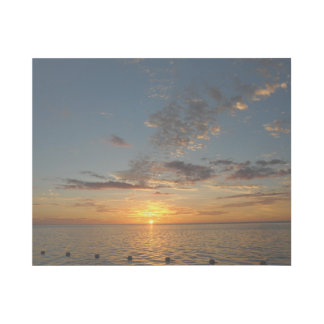 Sunset Sea Gallery Wrap