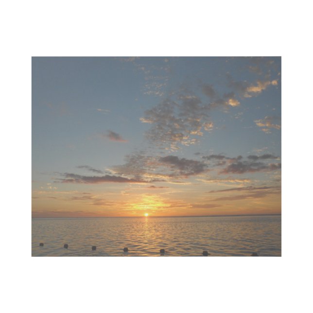 Sunset Sea Gallery Wrap (Front)