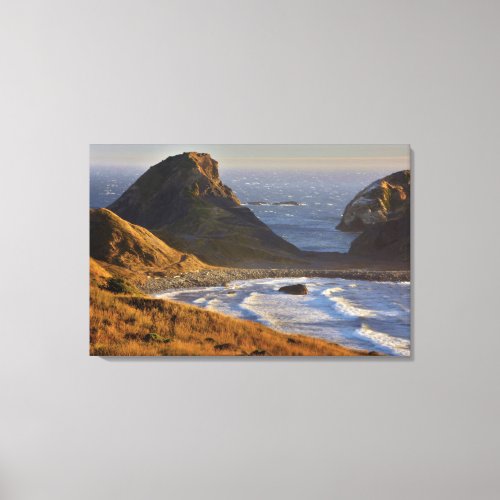Sunset Sea Stacks Sisters Oregon Coast Canvas Print
