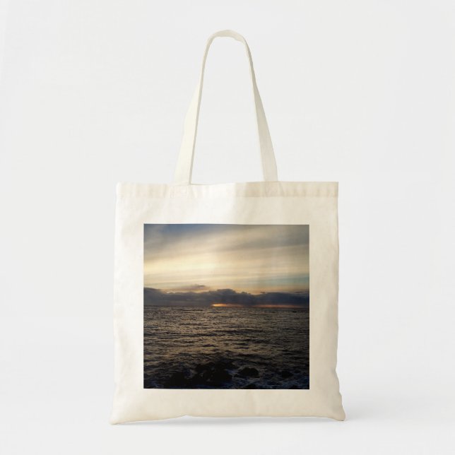 Sunset Sea Tote Bag (Front)
