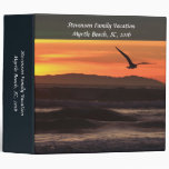 Sunset Seagull Photo Binder