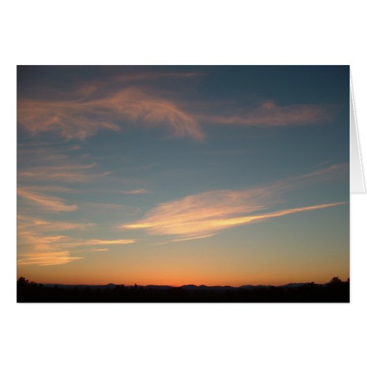Sunset, September 11 Cards (Front Horizontal)