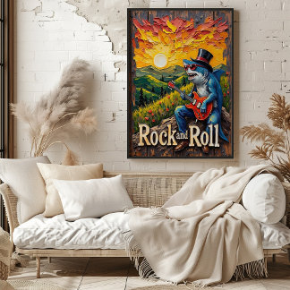 Sunset Serenade: Shark's Encore Poster