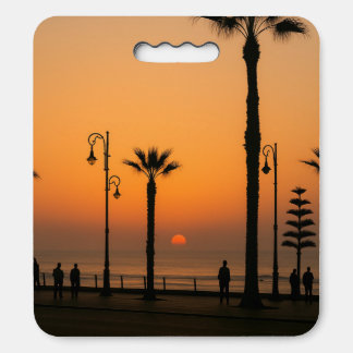 Sunset Serenity – Kitchen Decor with a Sunset View Seat Cushion