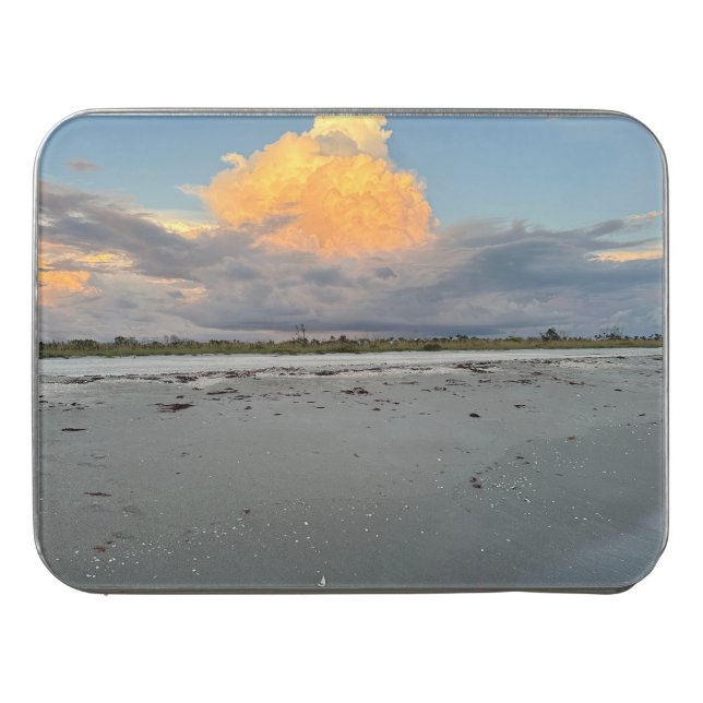 🧩 Sunset Serenity Puzzle: Bowman Beach, Sanibel Jigsaw Puzzle (Case Horizontal)