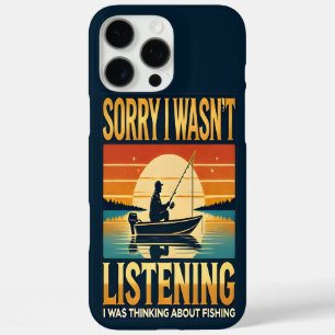 Sunset Serenity with Fishing Reflections iPhone 16 Pro Max Case