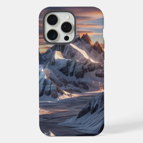Sunset Series Mountainrange iPhone 15 Pro Max Case