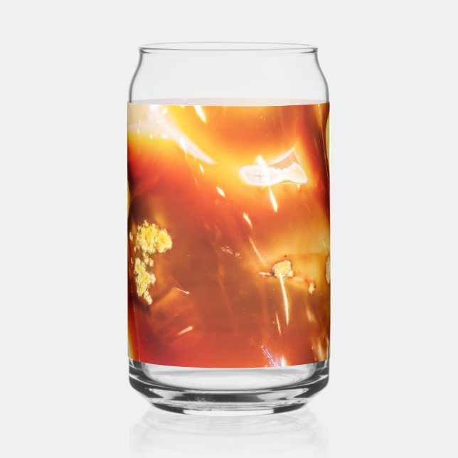 Sunset Set in Stone  Can Glass (Front)