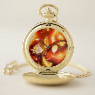 Sunset Set in Stone Pocket Watch