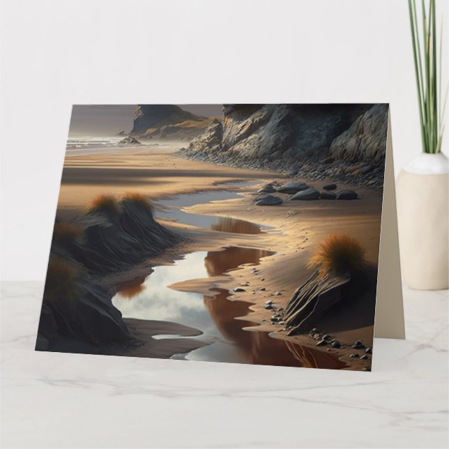 Sunset Shore Card (Front)