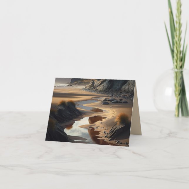 Sunset Shore Card (Front)