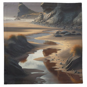 Sunset Shore Cloth Napkin