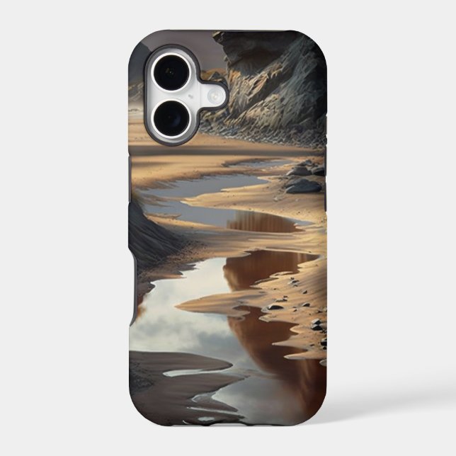 Sunset Shore Iphone Case (Back)