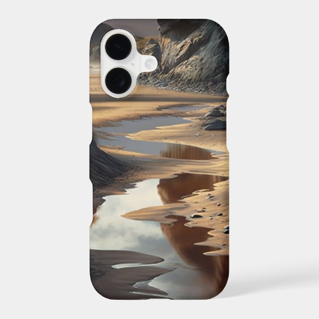 Sunset Shore Iphone Case (Back)