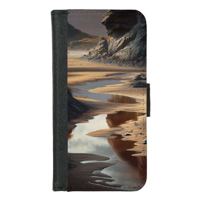 Sunset Shore iPhone Wallet Case (Front)