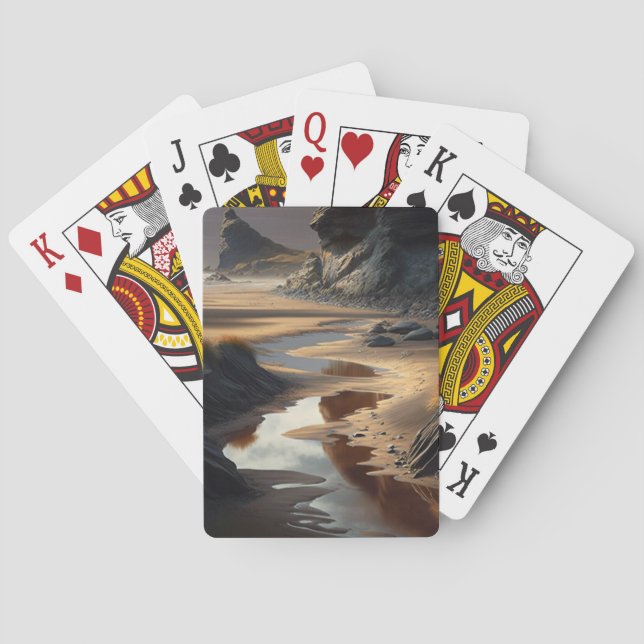 Sunset Shore Poker Cards (Back)