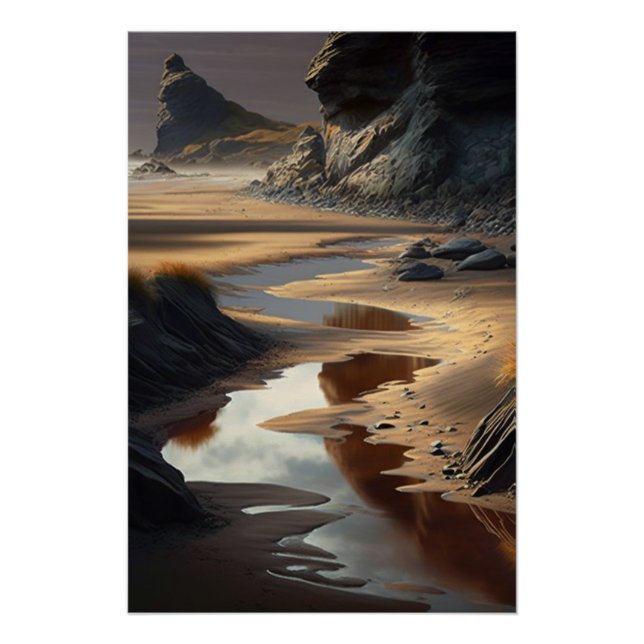 Sunset Shore Poster (Front)