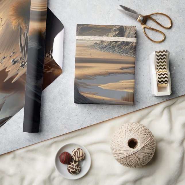 Sunset Shore Wrapping Paper (Crafts)