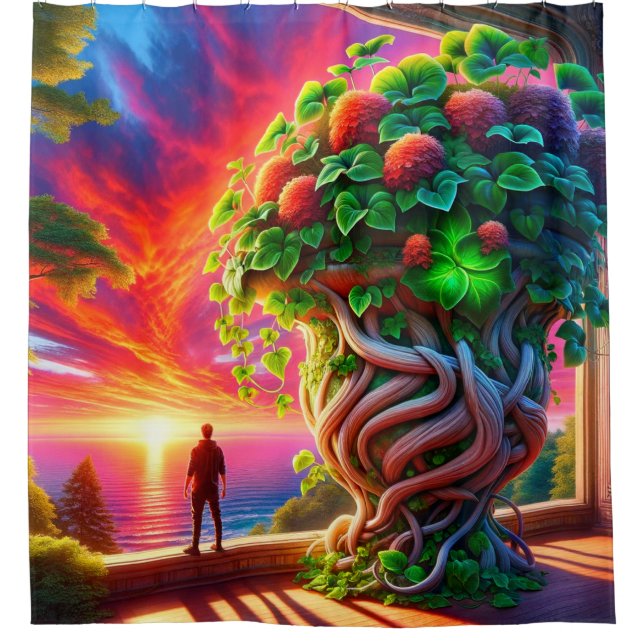 Sunset Shower Curtain (Front)