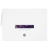 Sunset Silhouette Card (Back Horizontal)