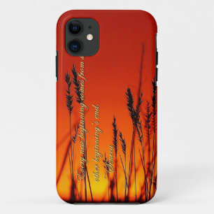 Sunset Silhouette Inspirational iPhone 11 Case