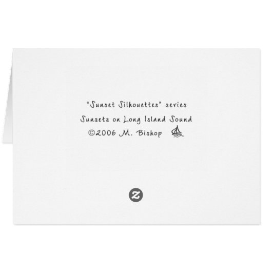 Sunset Silhouettes (Back Horizontal)