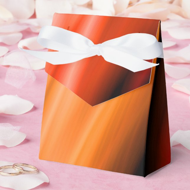 Sunset Silk Favor Boxes (Wedding)
