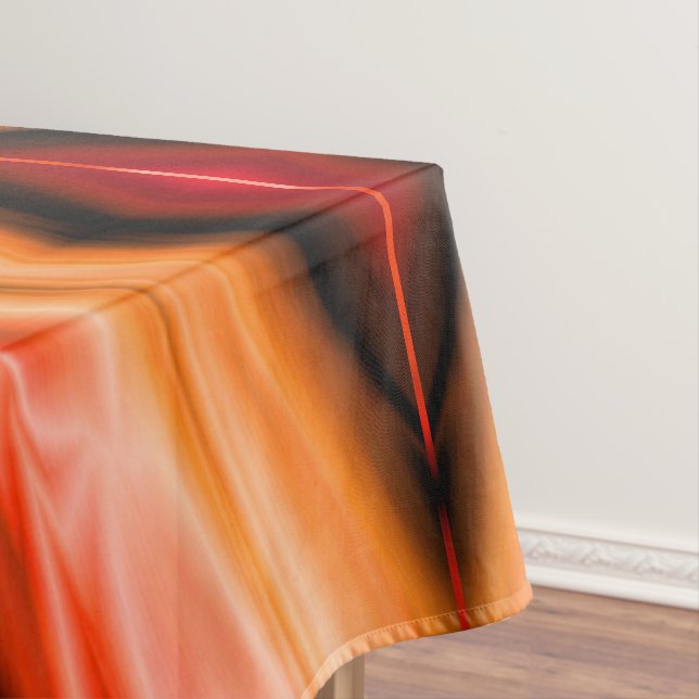 Sunset Silk Tablecloth (In Situ)