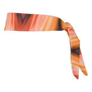Sunset Silk Tie Headband