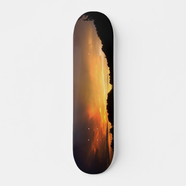 Sunset Skateboard (Front)