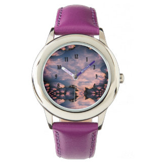 Sunset Skies Fractal Sangria Filter Watch