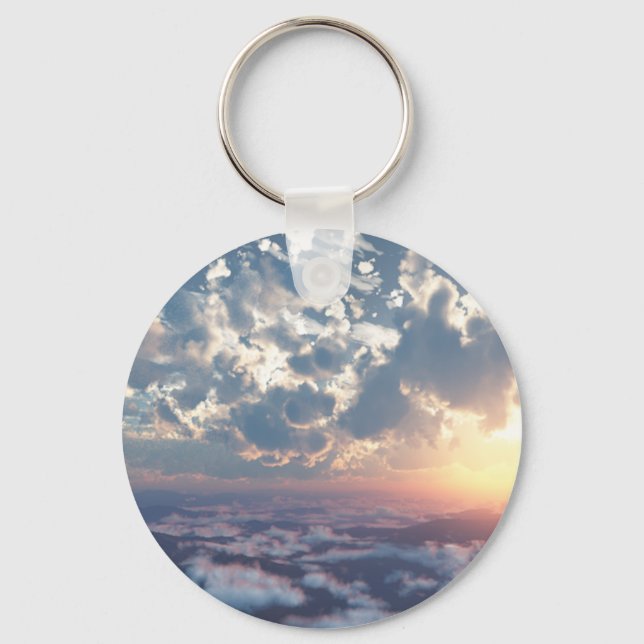 Sunset Skies Keychain (Front)