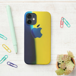 Sunset Skies: Vibrant Yellow and Blue Fusion Case