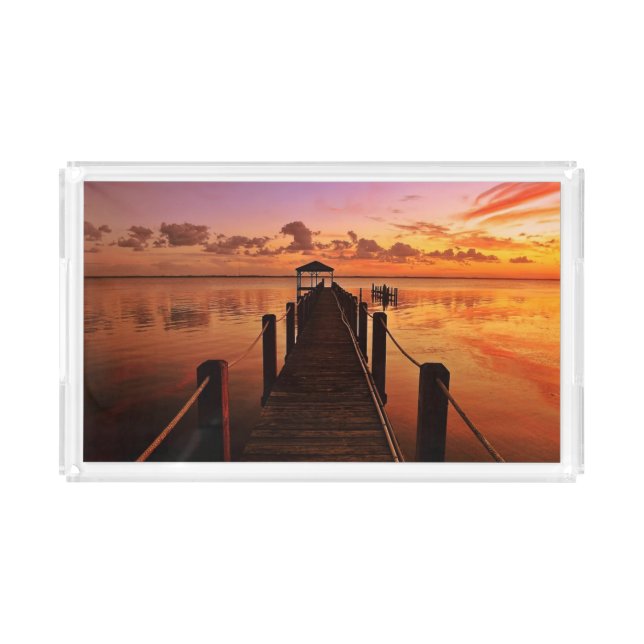 Sunset Sky Acrylic Tray (Front)