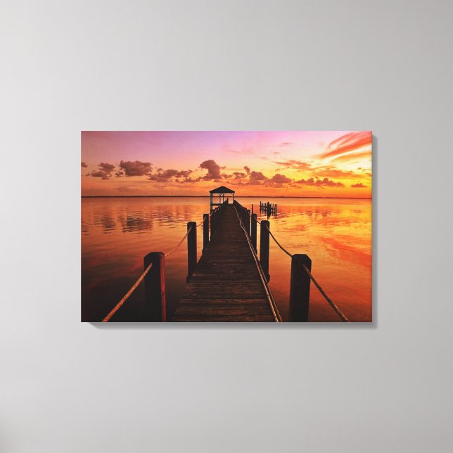 Sunset Sky Canvas Print (Front)