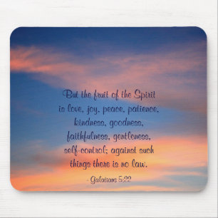 Sunset Sky Fruit of the Spirit Mousepad