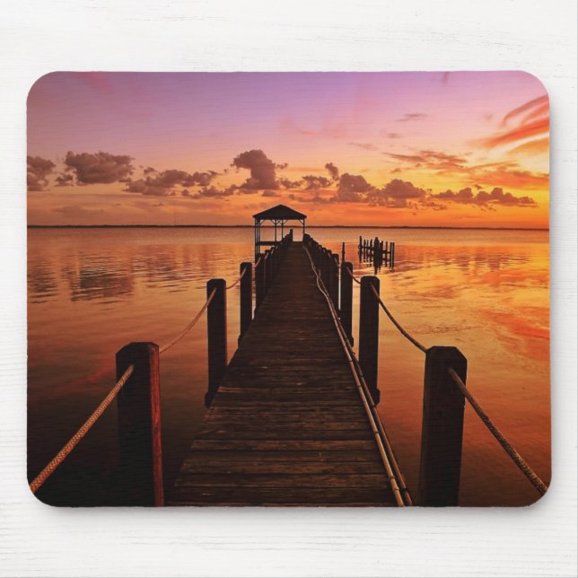 Sunset Sky Mouse Pad (Front)