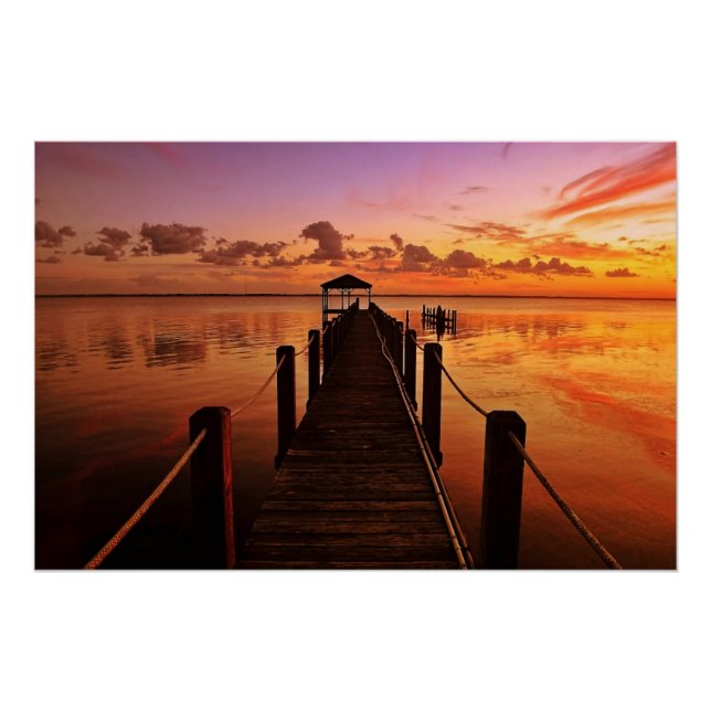 Sunset Sky Poster (Front)