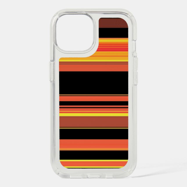 SUNSET SKY STRIPES SPECK iPhone CASE (Front)