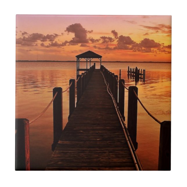 Sunset Sky Tile (Front)