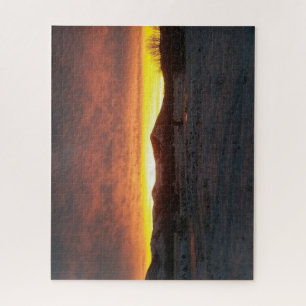 Sunset Snow Jigsaw Puzzle